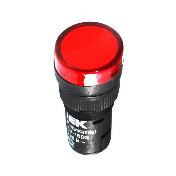 

Арматура светосигнальная IEK, AD-22DS, 240 В, цвет красный, BLS10-ADDS-230-K04
