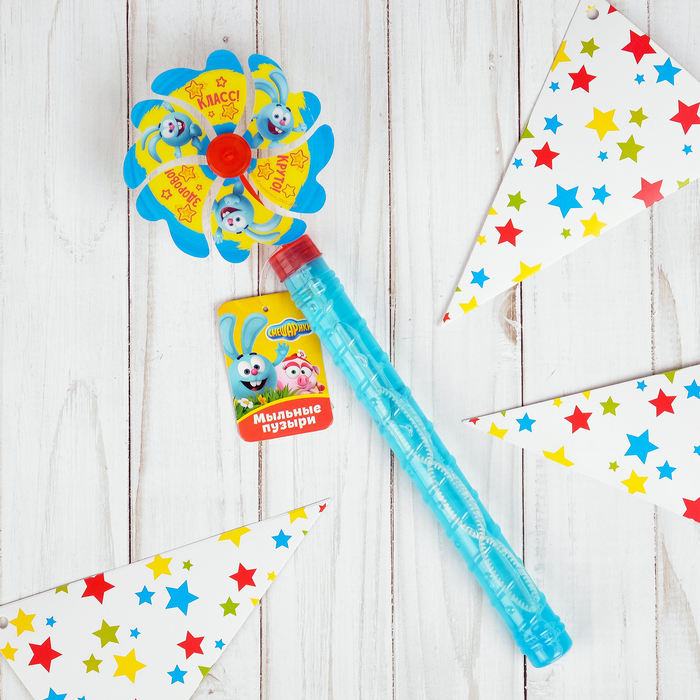 Мыльные пузыри СМЕШАРИКИ "Крош" , 50 мл