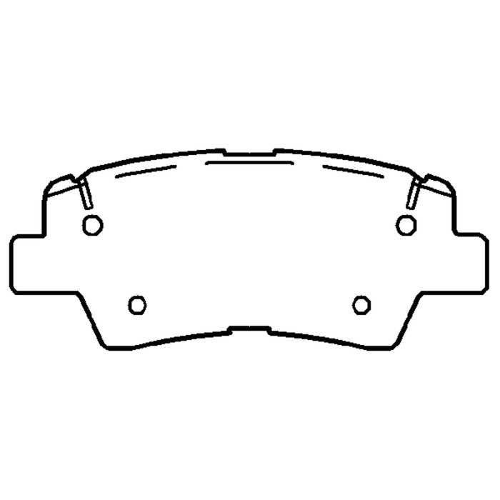 Колодки тормозные Friction Master MKD1848