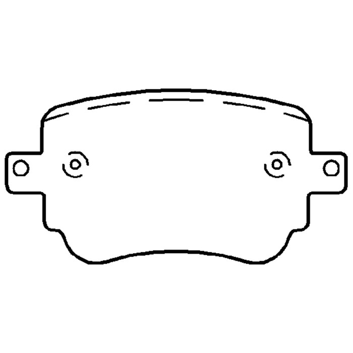 Колодки тормозные Friction Master MKD1779