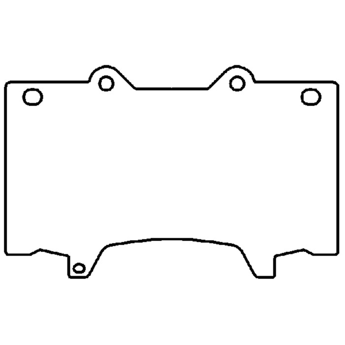 Колодки тормозные Friction Master MKD1748