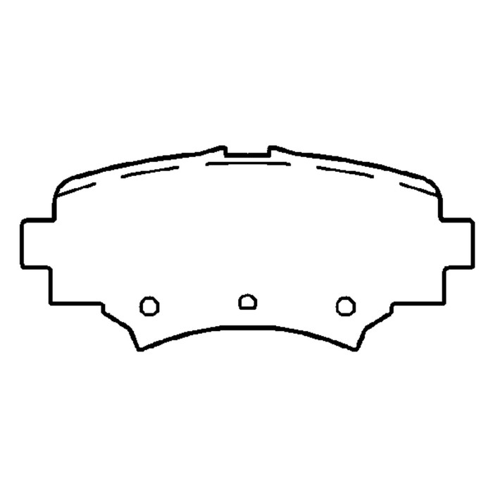 Колодки тормозные Friction Master CMX1729
