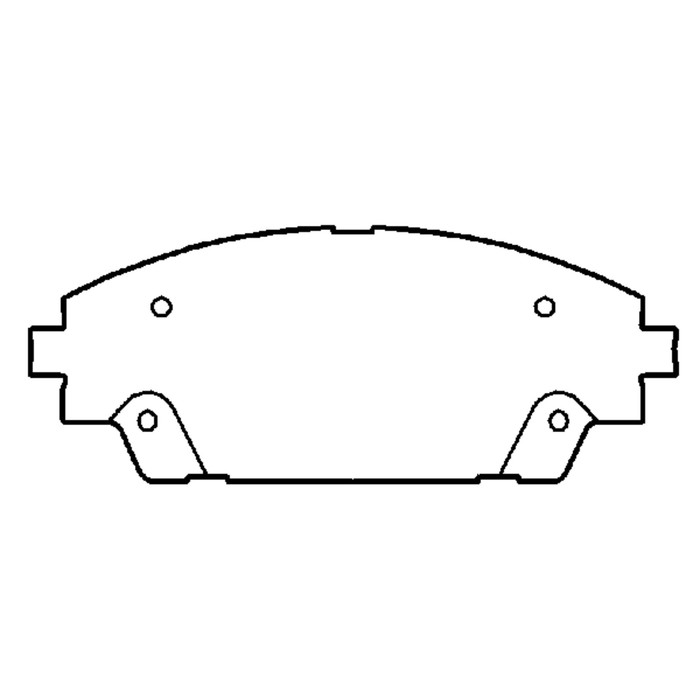 Колодки тормозные Friction Master CMX1728
