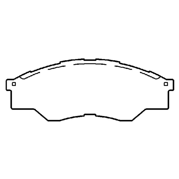 Колодки тормозные Friction Master MKD1710