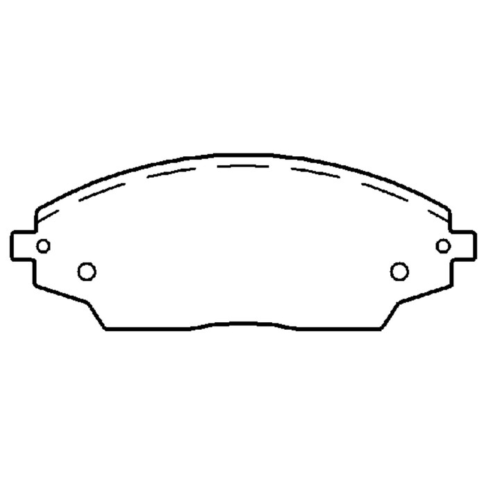 Колодки тормозные Friction Master MX1702