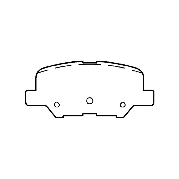 Колодки тормозные Friction Master CMX1679