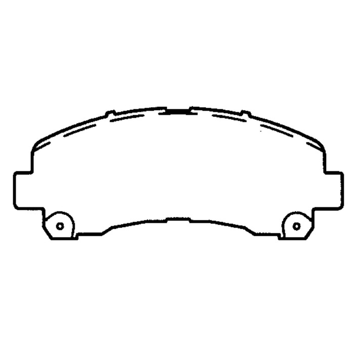 Колодки тормозные Friction Master MKD1677