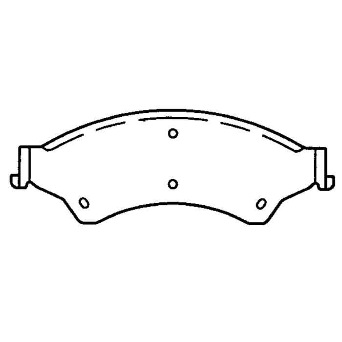 Колодки тормозные Friction Master MKD1676