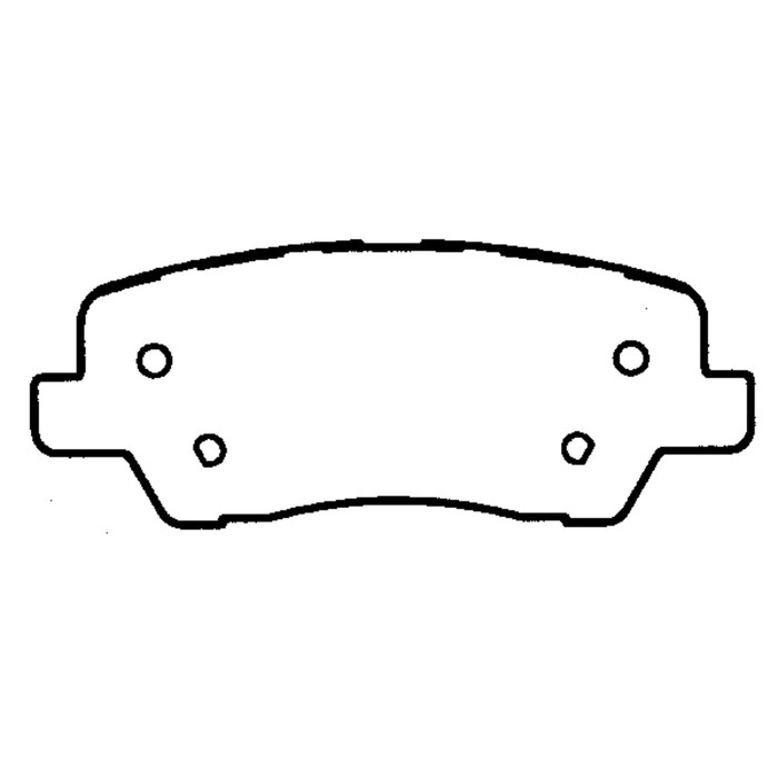 Колодки тормозные Friction Master CMX1659