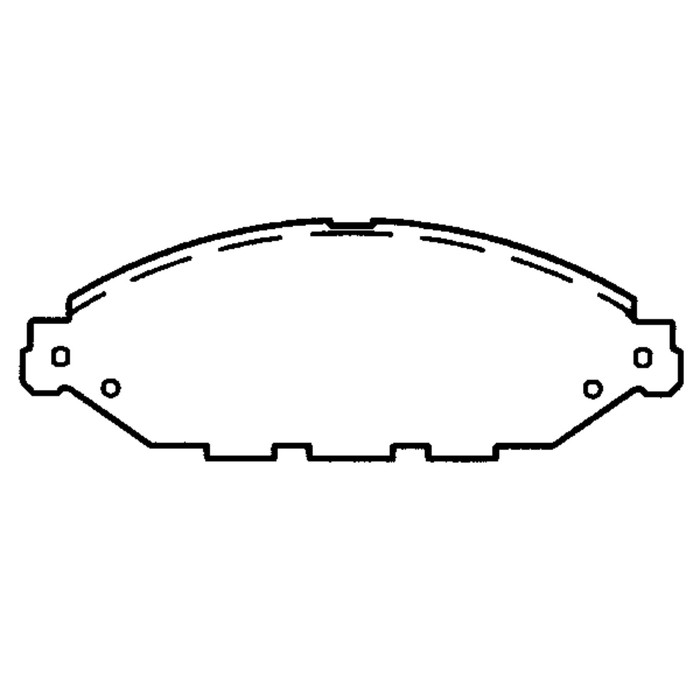Колодки тормозные Friction Master MKD1649