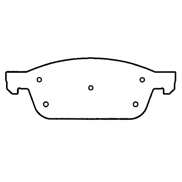 Колодки тормозные Friction Master CMX1645