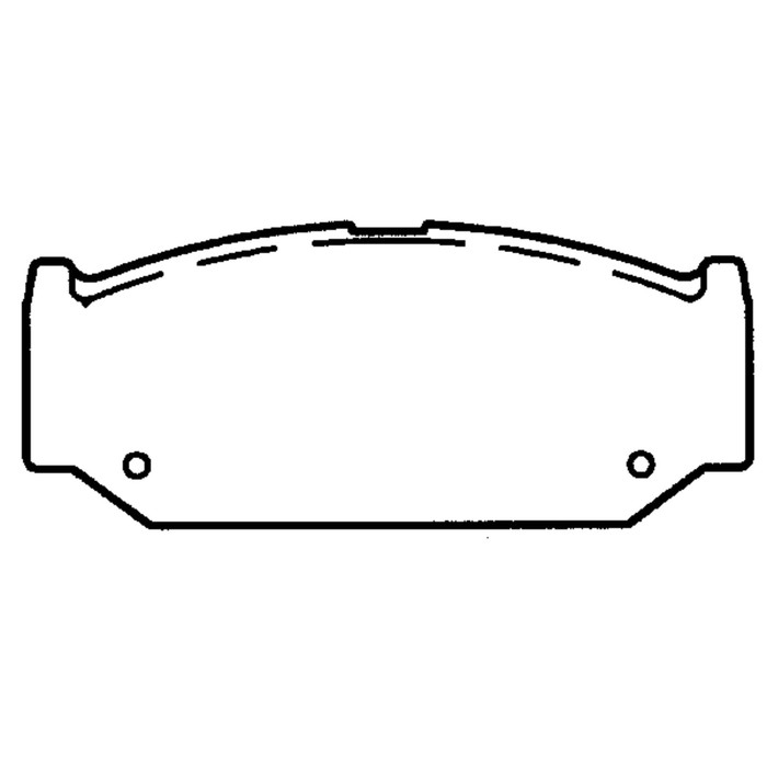 Колодки тормозные Friction Master MKD1614