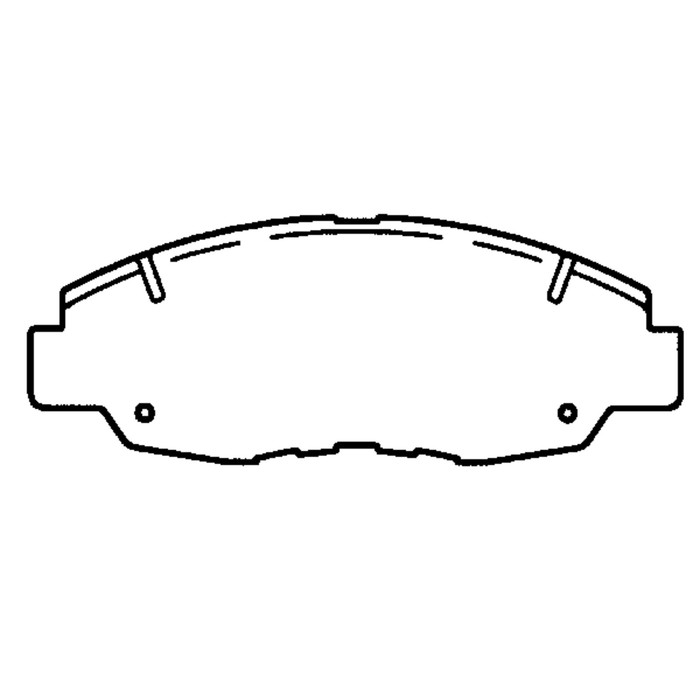 Колодки тормозные Friction Master MKD1578