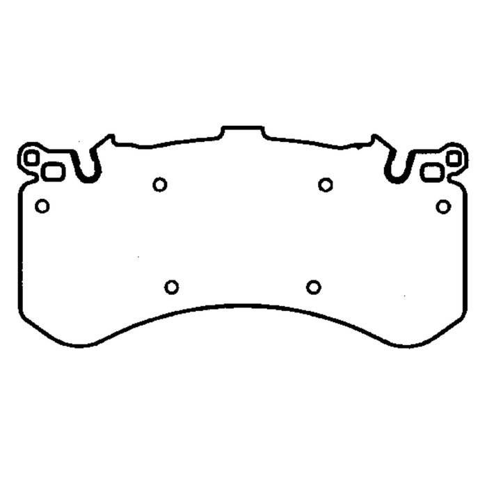 Колодки тормозные Friction Master CMX1575