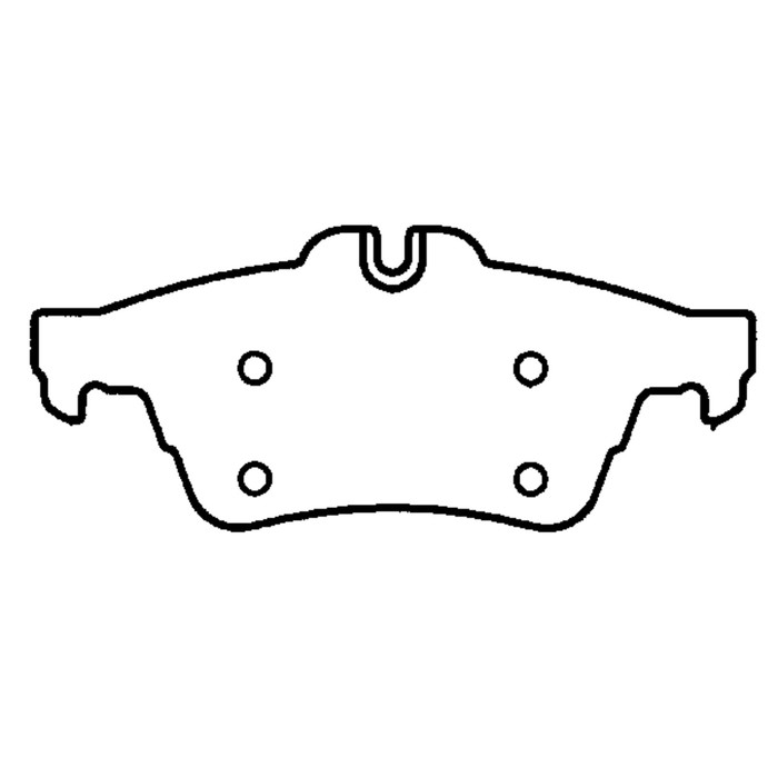 Колодки тормозные Friction Master MX1564