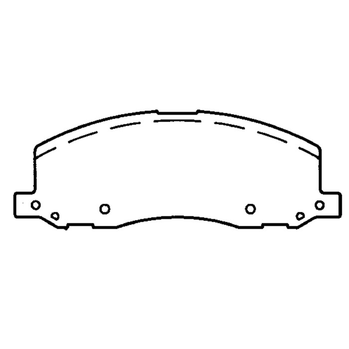 Колодки тормозные Friction Master CMX1558