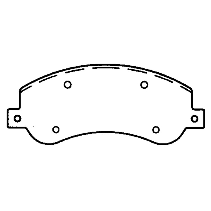 Колодки тормозные Friction Master MX1555