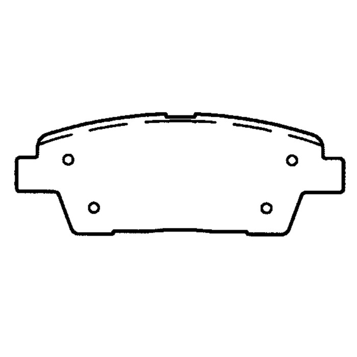 Колодки тормозные Friction Master CMX1551