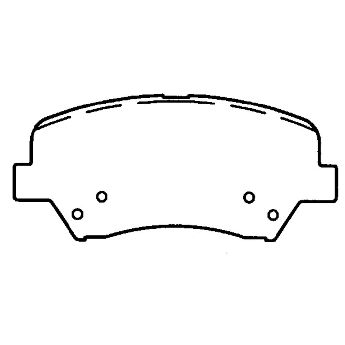 Колодки тормозные Friction Master MKD1543