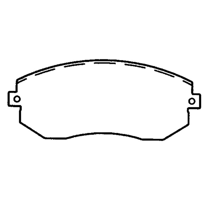 Колодки тормозные Friction Master CMX1539