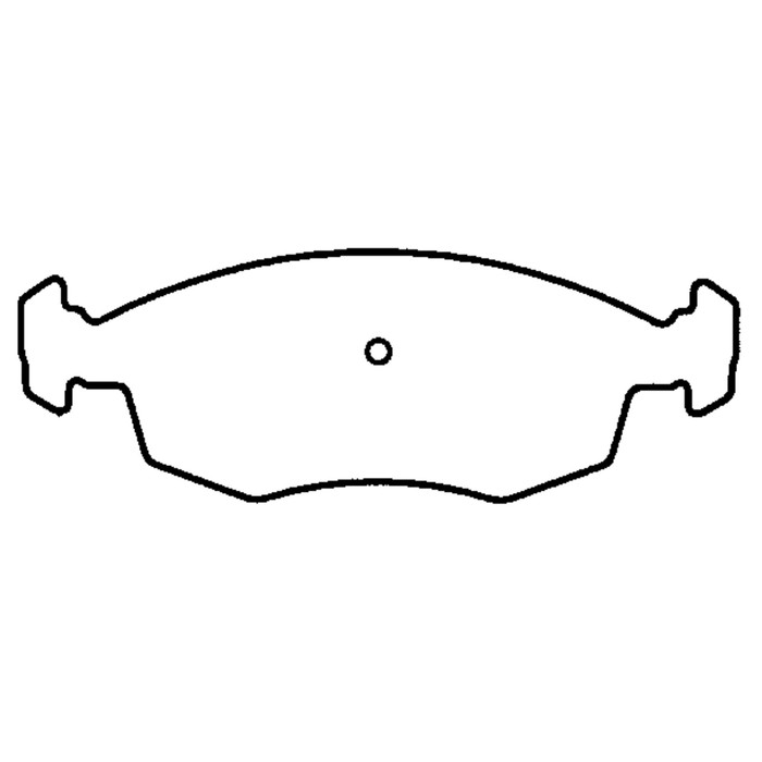 Колодки тормозные Friction Master MKD1538