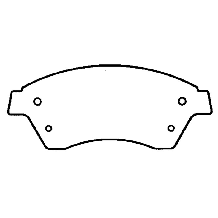 Колодки тормозные Friction Master MX1522