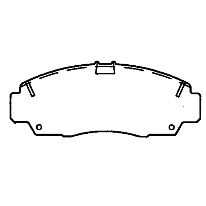 Колодки тормозные Friction Master CMX1506