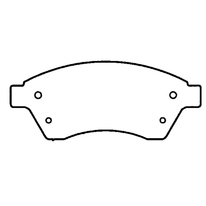 Колодки тормозные Friction Master CMX1497