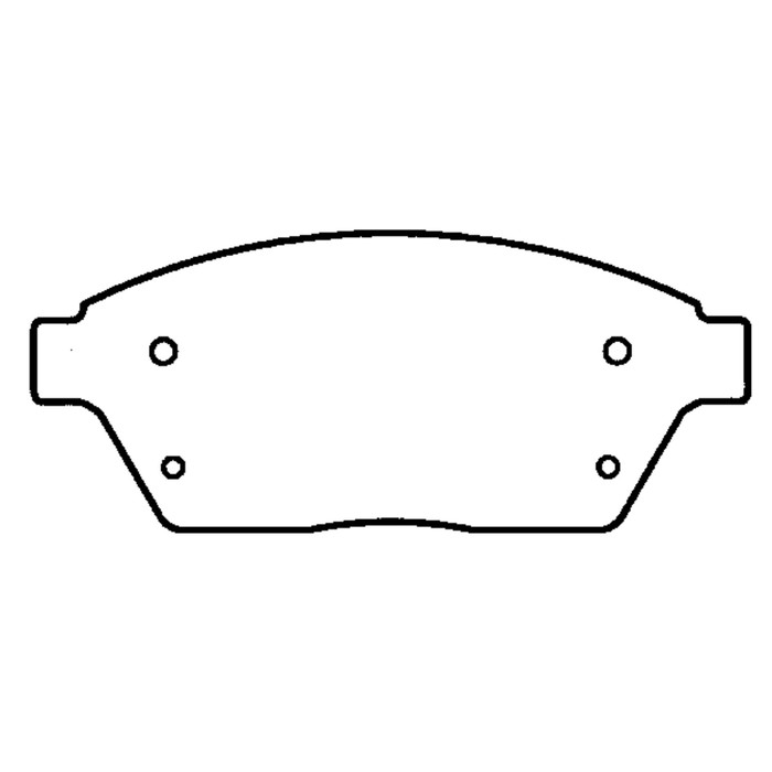 Колодки тормозные Friction Master CMX1470