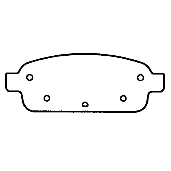 Колодки тормозные Friction Master CMX1468