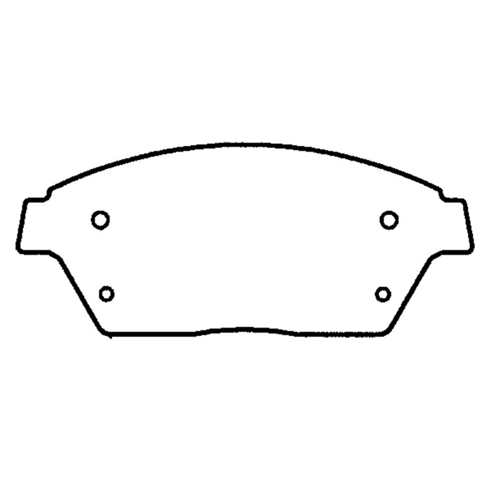 Колодки тормозные Friction Master CMX1467