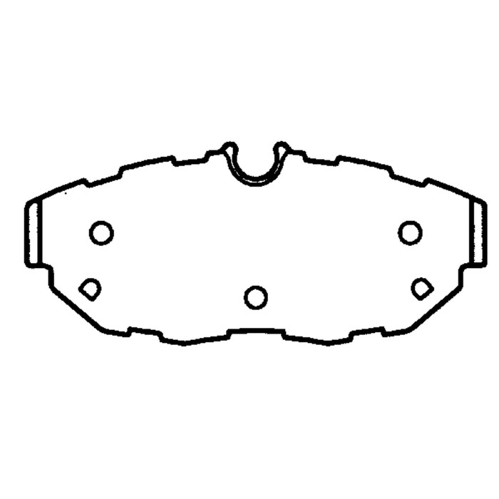 Колодки тормозные Friction Master CMX1465