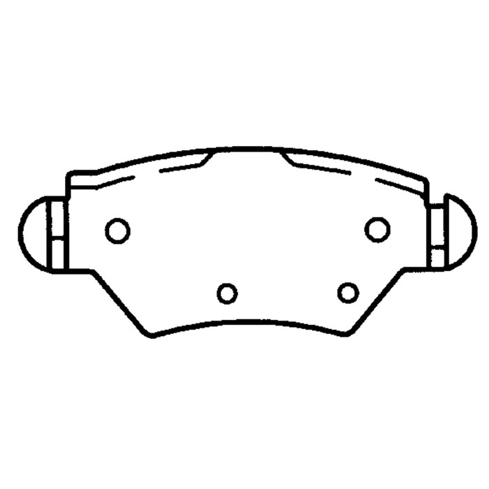 Колодки тормозные Friction Master MKD1461