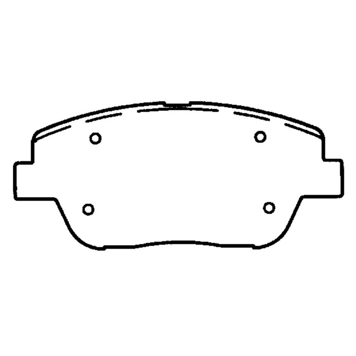 Колодки тормозные Friction Master CMX1444