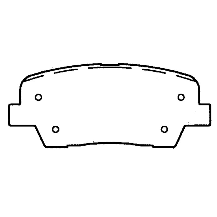 Колодки тормозные Friction Master ELT1439