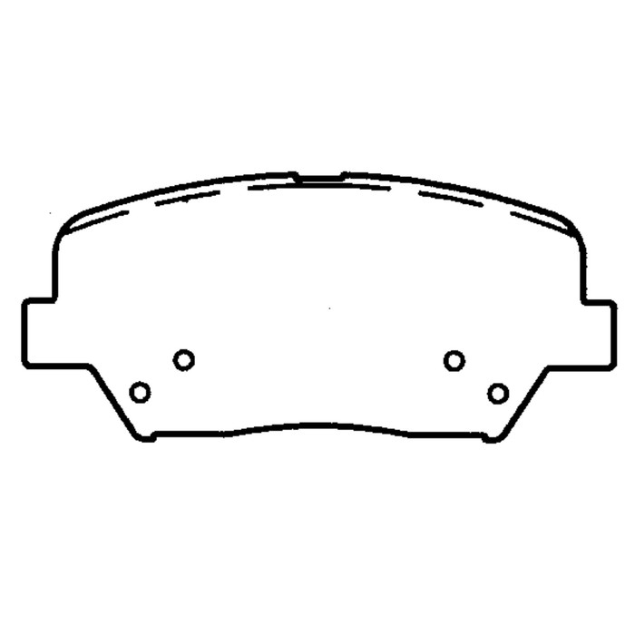 Колодки тормозные Friction Master CMX1432
