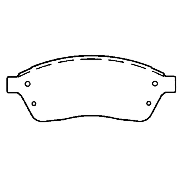 Колодки тормозные Friction Master MKD1422