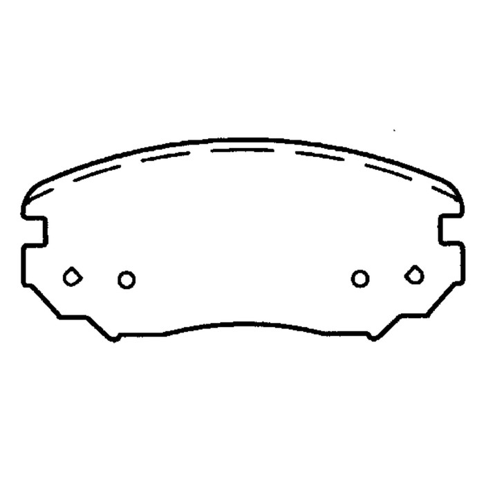 Колодки тормозные Friction Master MX1421