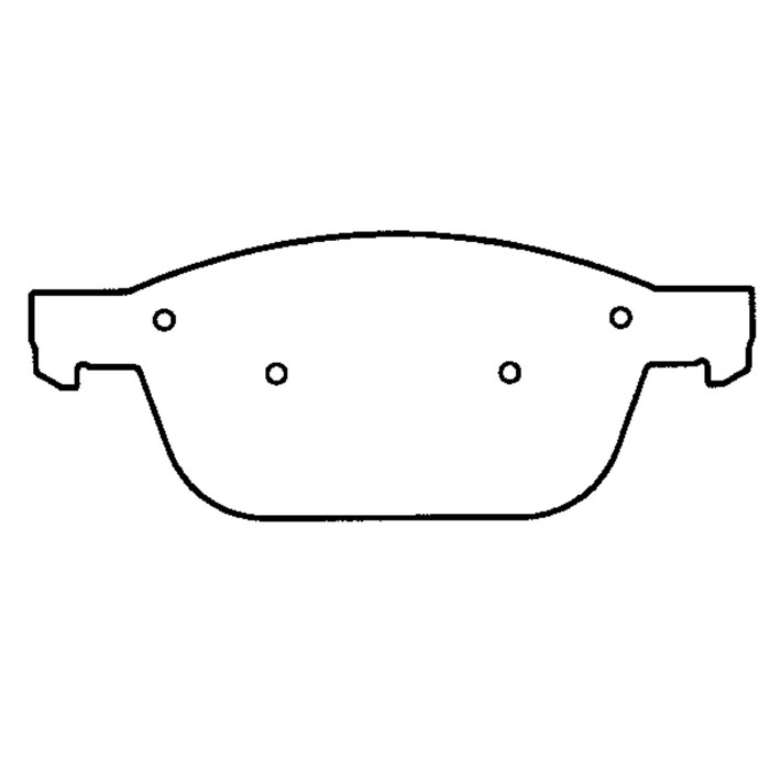 Колодки тормозные Friction Master ELT1412