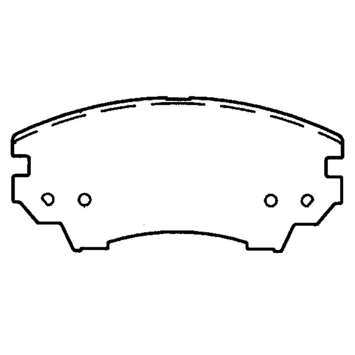 Колодки тормозные Friction Master CMX1404