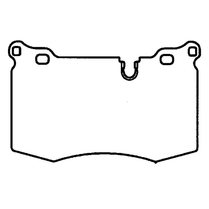 Колодки тормозные Friction Master ELT1403