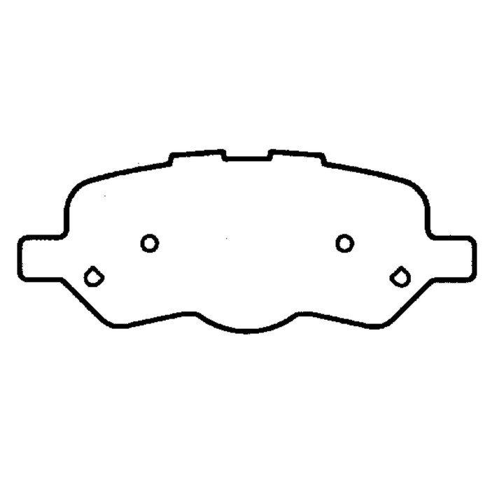 Колодки тормозные Friction Master MKD1402