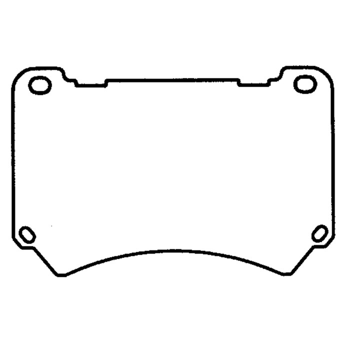 Колодки тормозные Friction Master MX1396