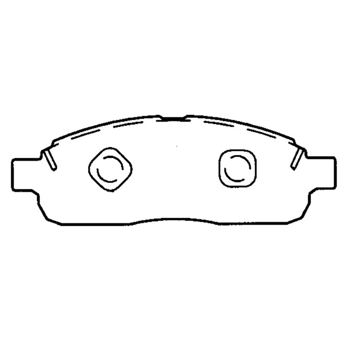 Колодки тормозные Friction Master ELT1392