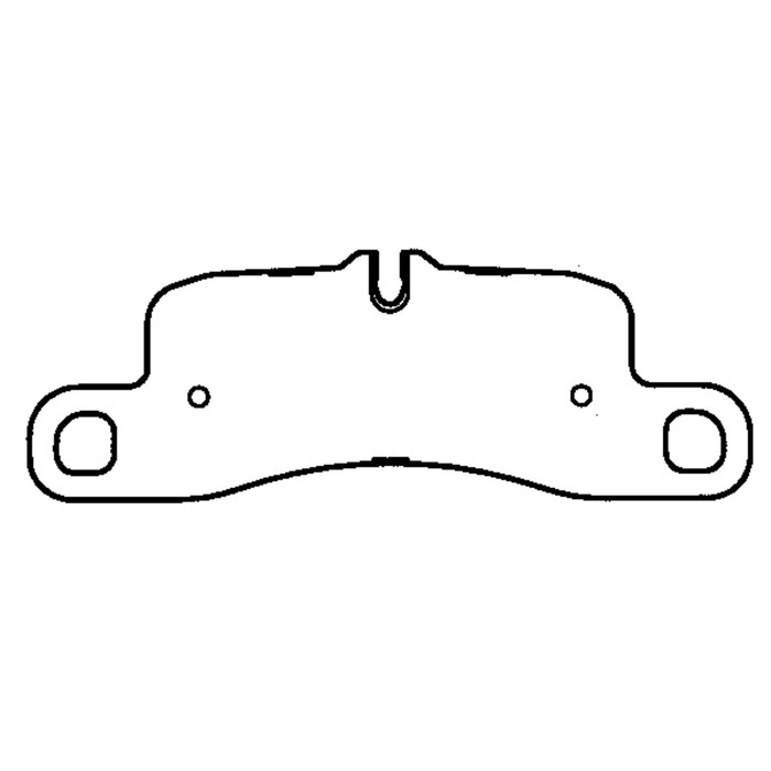 Колодки тормозные Friction Master ELT1390