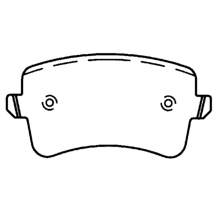 Колодки тормозные Friction Master ELT1386