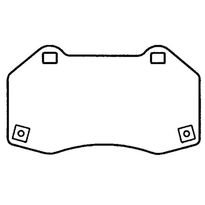 Колодки тормозные Friction Master MKD1379