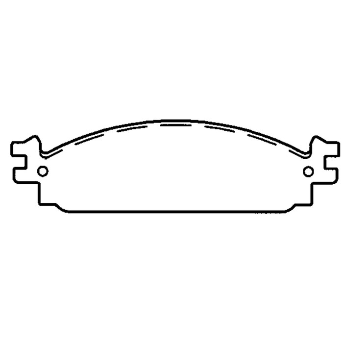 Колодки тормозные Friction Master CMX1376