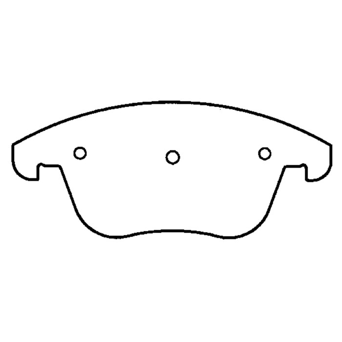 Колодки тормозные Friction Master ELT1375