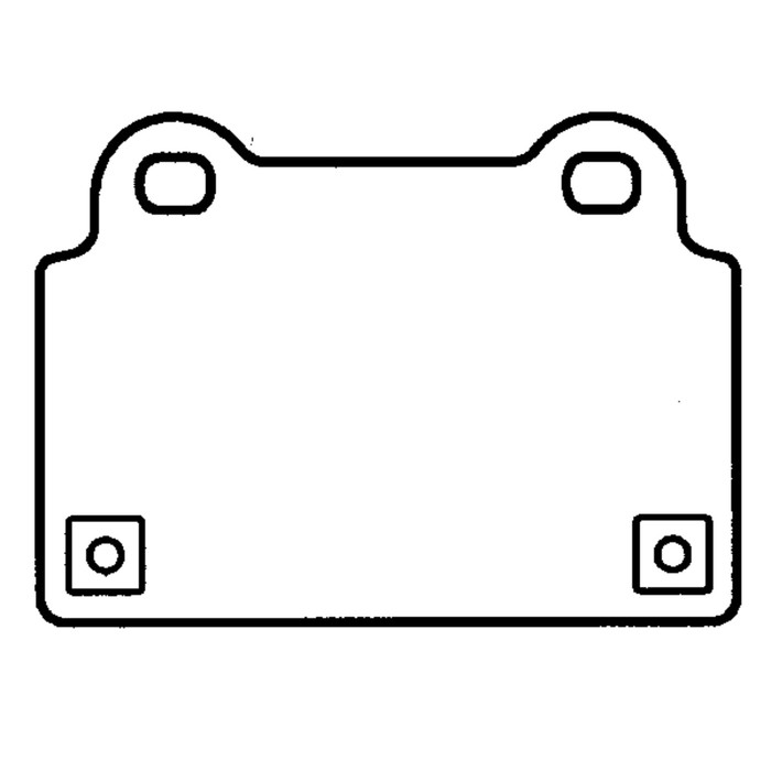 Колодки тормозные Friction Master CMX1368